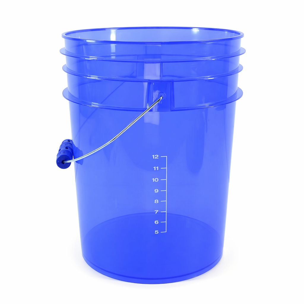 BenBow Niebieskie wiadro detalingowe 20L Wash i miarka + niebieski separator