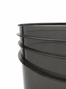 BenBow Czarne wiadro detalingowe 20L Wheels i miarka + czarny separator