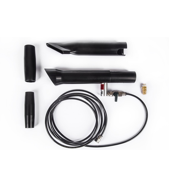 BenBow 107 Black Storm - Pneumatischer Adapter für Staubsauger mit metallischem Drehmechanismus