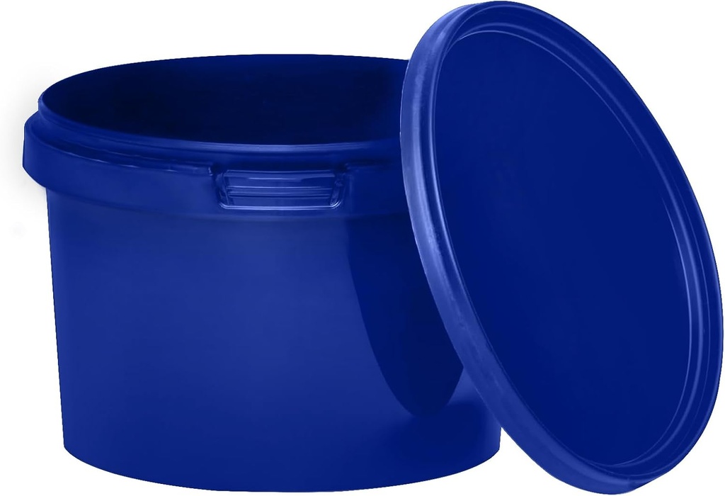 Benbow Wiaderko Niebieskie 0,5L ( E05BL ), z pokrywą na żywność