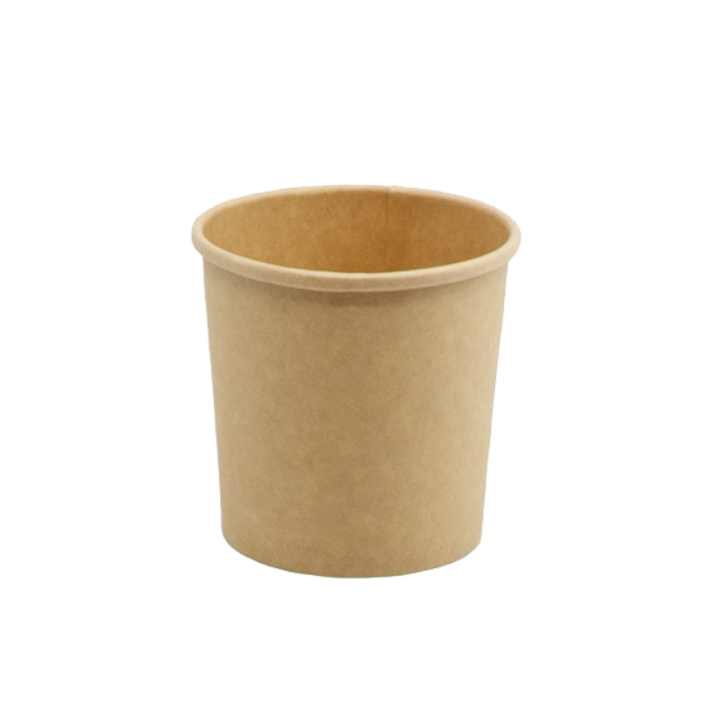 BenBow Pojemnik Jednorazowy Papierowy 350ml (FI 90 mm)