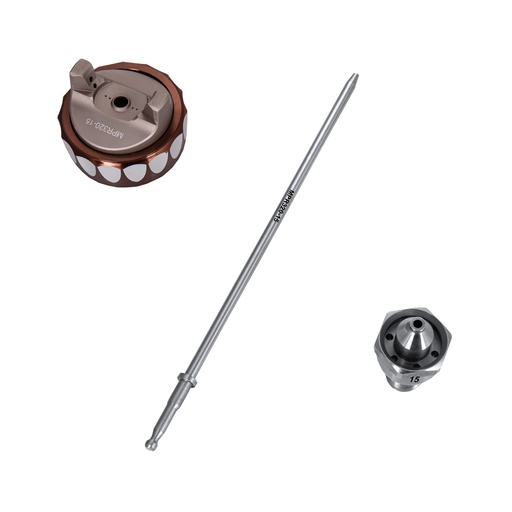 [000078] PK78 1.5 mm Set: Nozzle + Needle + Butterfly for PK80