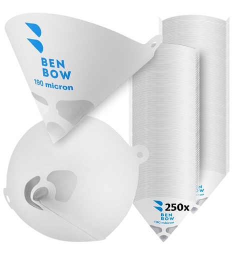 [000412] Benbow Paint Filter 190µ 250 pcs.