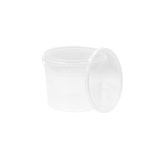 Benbow 5L Transparent Food Grade Bucket with Lid - E5T