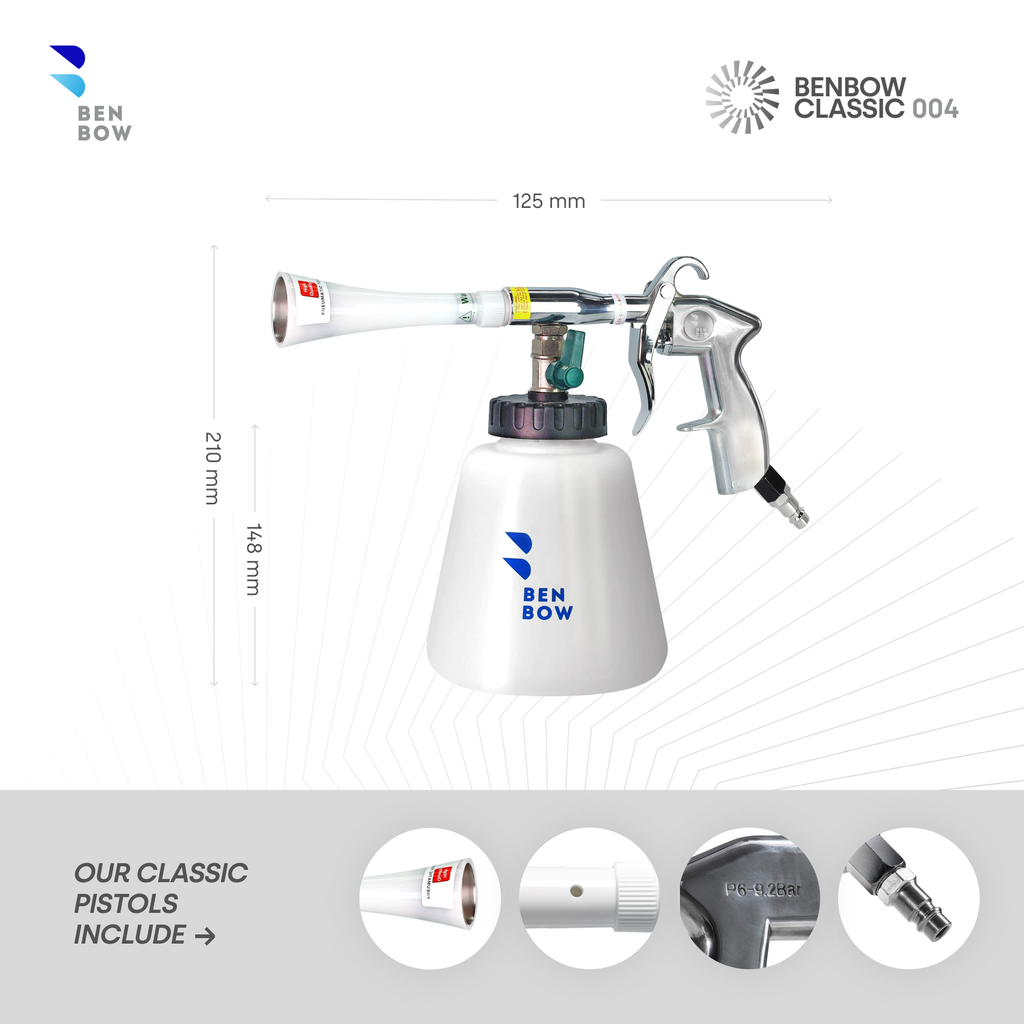 Benbow-554- Zestaw pistolet 004+050
