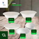 BenBow 002008 - Jednorazowa Miska 500ml z Trzciny cukrowej