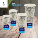 BenBow 002014 - Papierowy Jednorazowy Kubek z Nadrukiem 250 ml