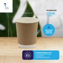 BenBow 002017 - Papierowy Jednorazowy Kubek Termiczny 250ml