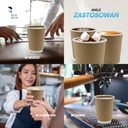 BenBow 002017 - Papierowy Jednorazowy Kubek Termiczny 250ml