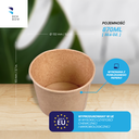 BenBow 002020- Papierowa Jednorazowy Miska 870 ml