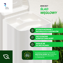 BenBow 002026 - Jednorazowy Pojemnik typu Menu Box 3-komorowy z Trzciny Cukrowej