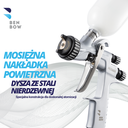 Benbow PK70 mini 1,0 Pistolet lakierniczy do zaprawek