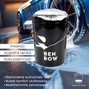 Benbow - Czarne wiadro 20L detalingowe z czarnym separatorem