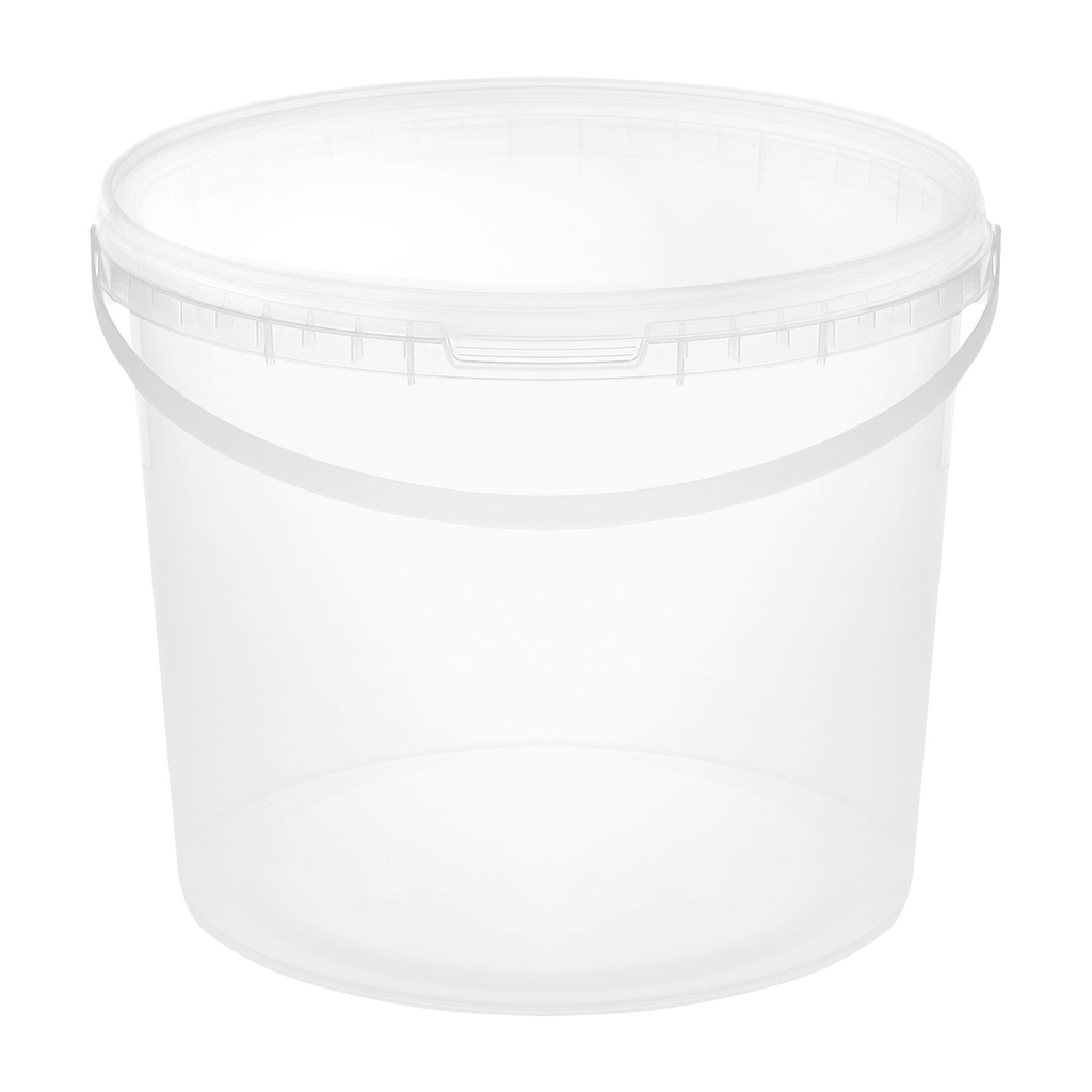 Benbow Wiaderko Transparentne 0,5L ( E05T ), z pokrywą na żywność