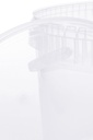 Benbow Wiaderko Transparentne 10L ( E10T ), z pokrywą na żywność