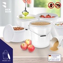 Benbow Wiaderko Białe 30L ( E30W-R ), z pokrywą na żywność