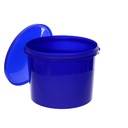 Benbow Wiaderko Niebieskie 10L ( E10BL ), z pokrywą na żywność