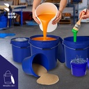 Benbow Wiaderko Niebieskie 30L ( E30BL ), z pokrywą na żywność