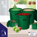 Benbow Wiaderko Zielone 30L ( E30GR ), z pokrywą na żywność