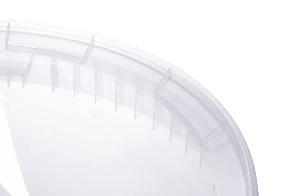 Benbow Wiaderko Transparentne 30L ( E30T ), z pokrywą na żywność