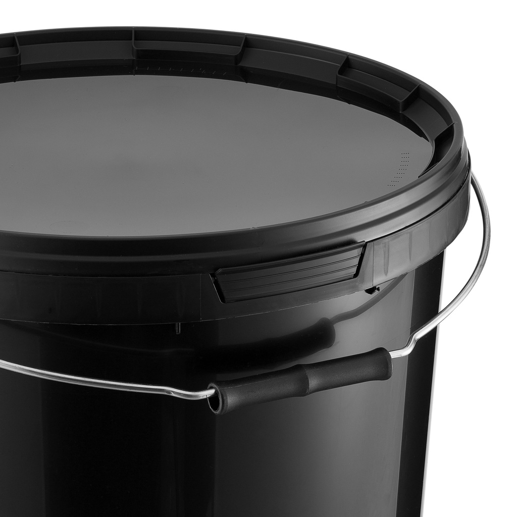 Benbow Wiaderko Czarne 20L ( E20S ), z pokrywą na żywność