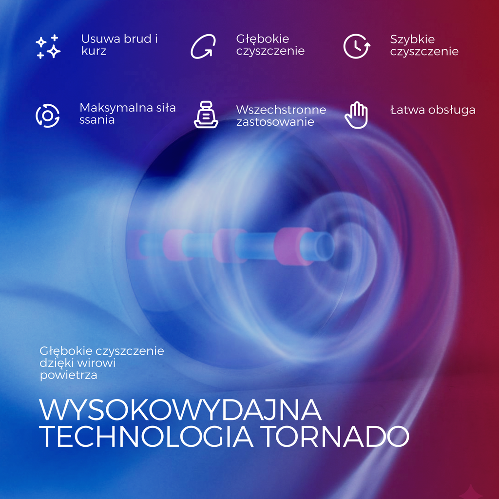 Benbow 000008 Classic - Pistolet na sprężone powietrze, efektywne czyszczenie wnętrza.