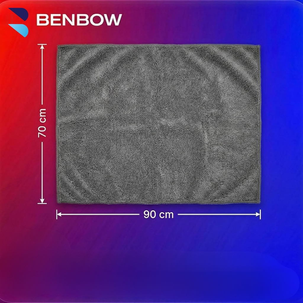 Benbow Ręcznik z microfibry z rantem do mycia samochodów