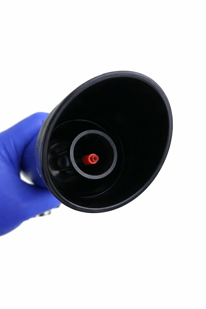 BenBow 006 Classic – Adapter pneumatyczny do odkurzania z metalową dyszą gwintowaną i taśmą uszczelniającą PTFE (teflonową), plastikowy wężyk + akcesoria