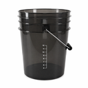 BenBow Czarne wiadro detalingowe 20L Wheels i miarka + czarny separator