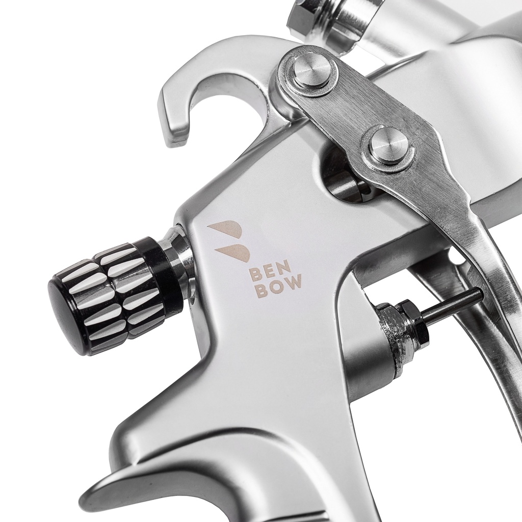 Benbow 000090 PK60 Mini - Pistolet lakierniczy, dysza 0.8mm, precyzyjne naniesienie
