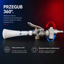BenBow 009 Classic - pistolet przedmuchowy z przegubem 360°