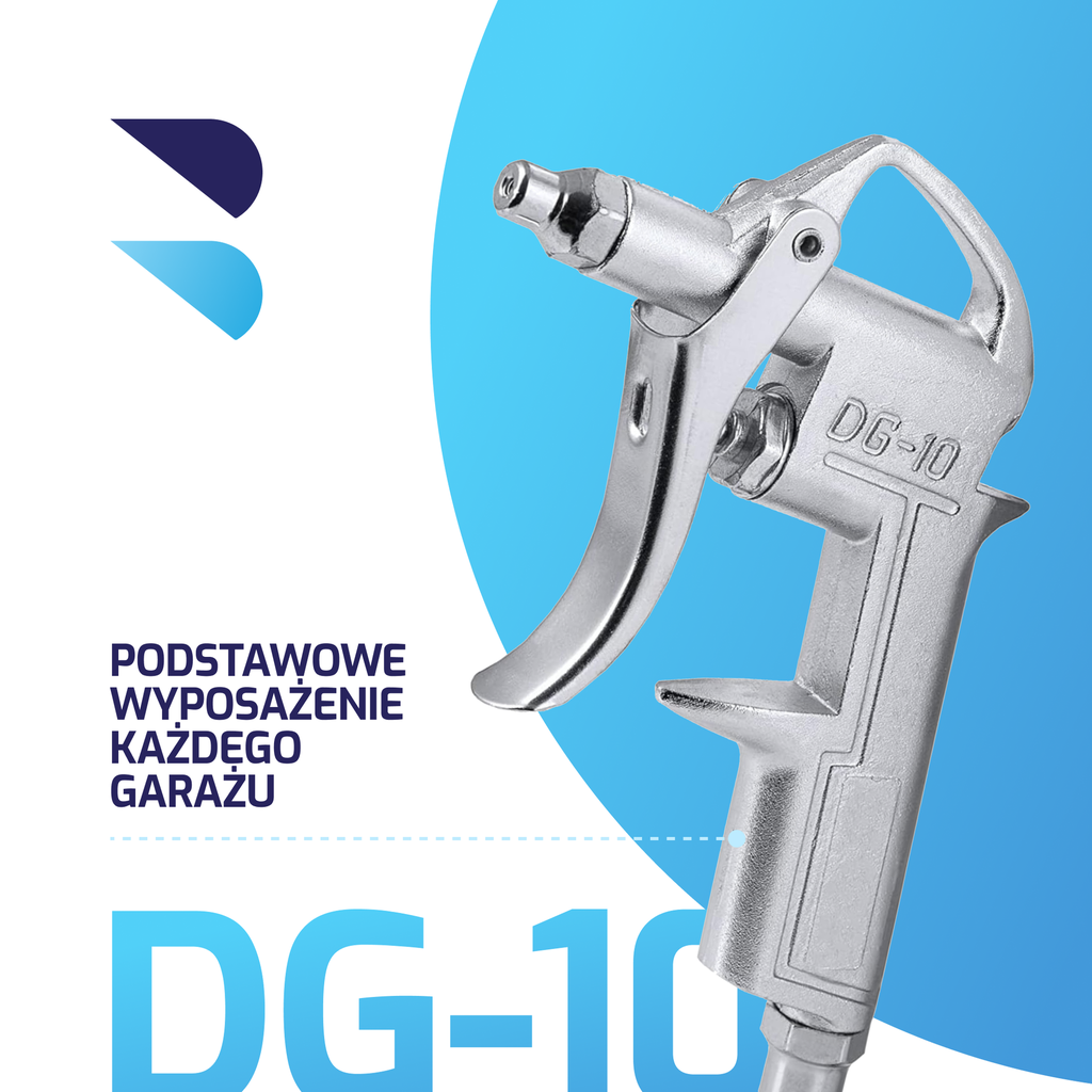 Benbow 000041 Classic - DG10 Pistolet pneumatyczny do przedmuchiwania 2 dysze.