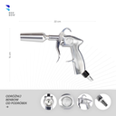 Benbow 000050 Classic - Pistolet na sprężone powietrze, aluminiowa obudowa.