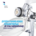 Benbow 000061 PK60 - Pistolet lakierniczy + Walizka HVLP, 1.4mm i 1.8mm