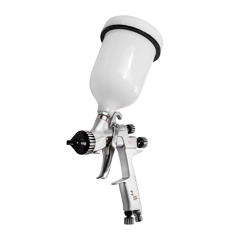 Benbow 000065 PK70 - Pistolet lakierniczy MP, dysza 1.3mm, precyzyjne malowanie.
