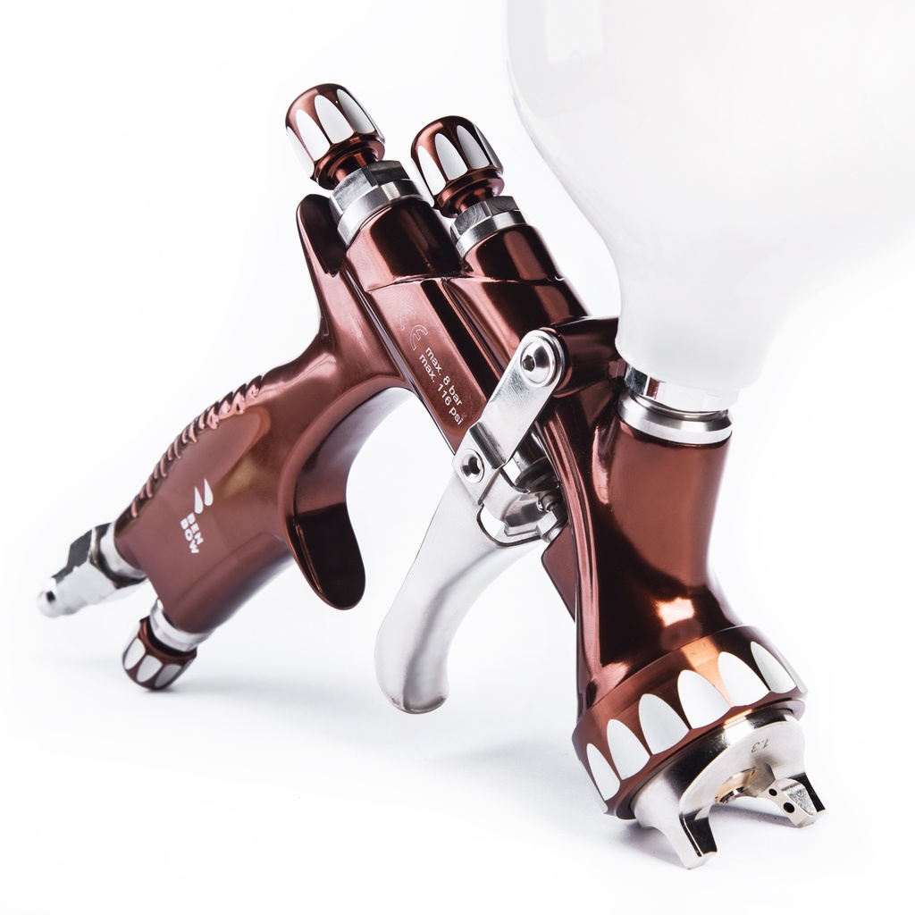 Benbow 000070 PK80 - Pistolet lakierniczy MP 1.3mm, walizka.