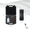 Benbow 000070 PK80 - Pistolet lakierniczy MP 1.3mm, walizka.