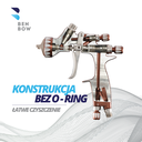 Benbow 000070 PK80 - Pistolet lakierniczy MP 1.3mm, walizka.