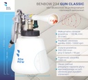 Benbow 000234 Classic - Pistolet czyszczący plus 3x Tuba