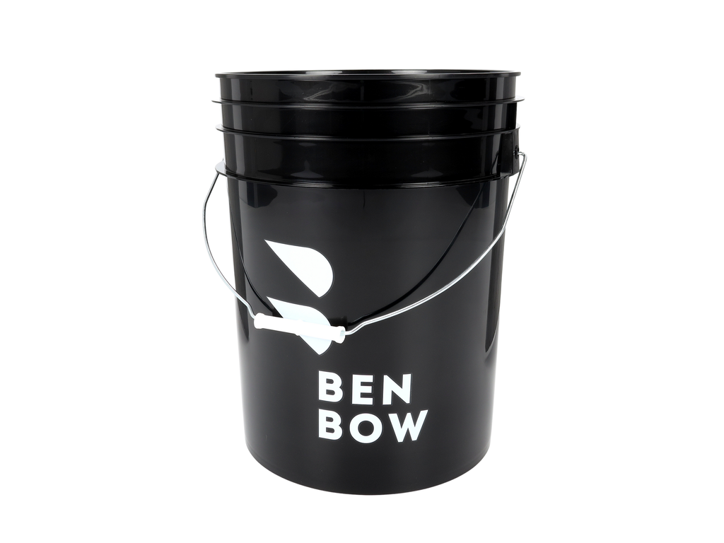 Benbow - Czarne wiadro 20L z czarnym separatorem - Paleta - 152