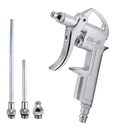 BenBow Classic Pneumatic Pistol with 2 Nozzles - pneumatic gun for quick drying and blowing - quick connector - compressed air accessories