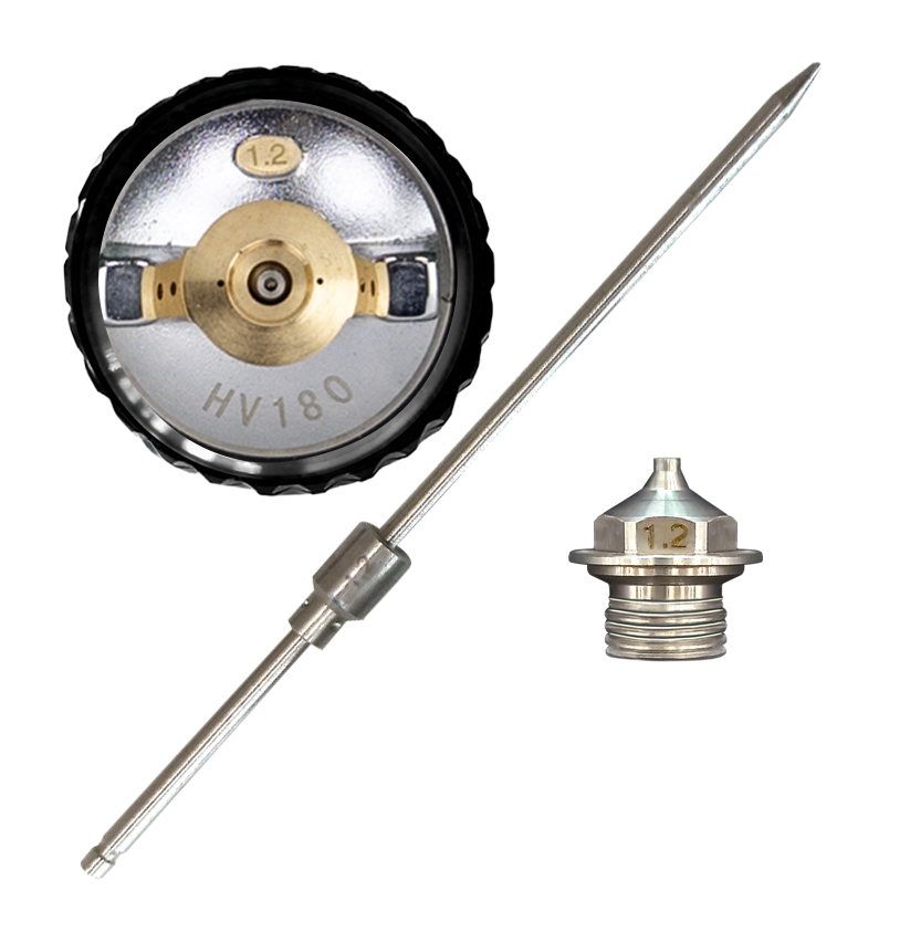 BenBow Nozzle for PK60 1.2mm + needle and butterfly