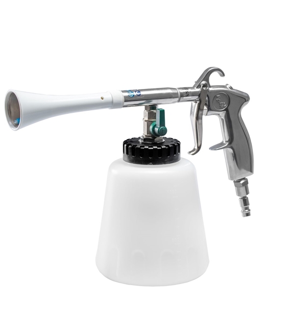 BenBow Air Cleaning Gun PRO Blue Storm - very durable and sturdy - for precise, touchless cleaning: of passenger cars, trucks, buses, upholstery - also for blowing out.