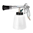BenBow Professional compressed air cleaning gun PRO Black Storm - with flow regulator, rotating plug connection - for precise, touchless cleaning of passenger cars, trucks, buses - also for blowing out.