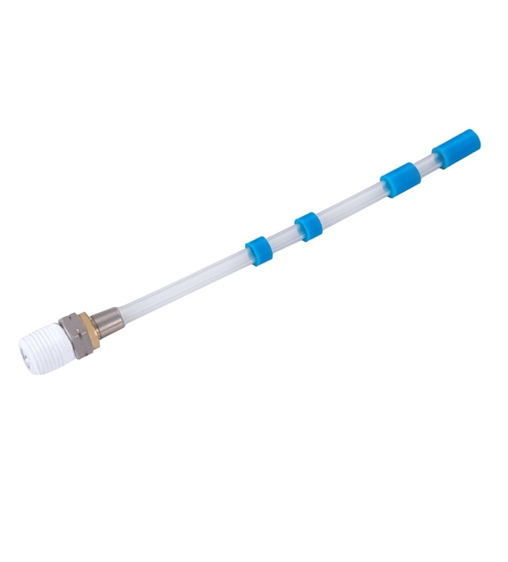 BenBow 112 Blue Storm - Silikonschlauch mit Gewichten für Reinigungs- und Blasgewehre