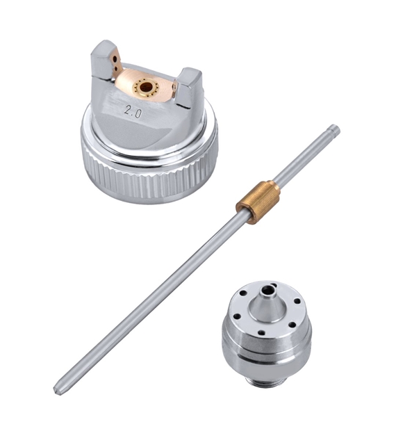 BenBow Sprühdüsen für Lackierpistole 094 2.0mm HVLP + Nadel und Schmetterling