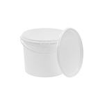 Benbow 3L White Bucket E3W with a Food Lid