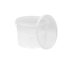 Benbow 10L bucket E10T transparent for food with a lid