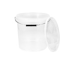 Benbow Bucket 20L Transparent E20T with lid for food