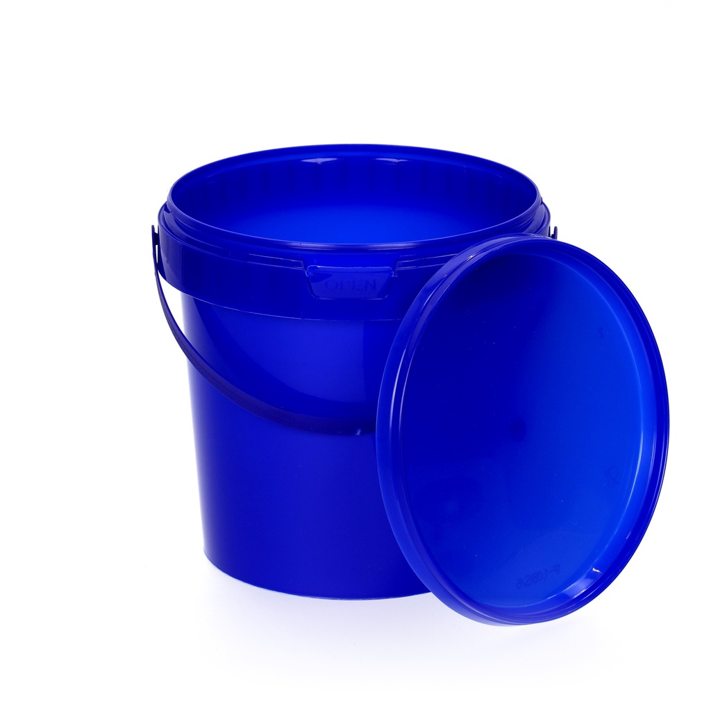 Benbow Eimer 1L Blau E1BL für Lebensmittel mit Deckel